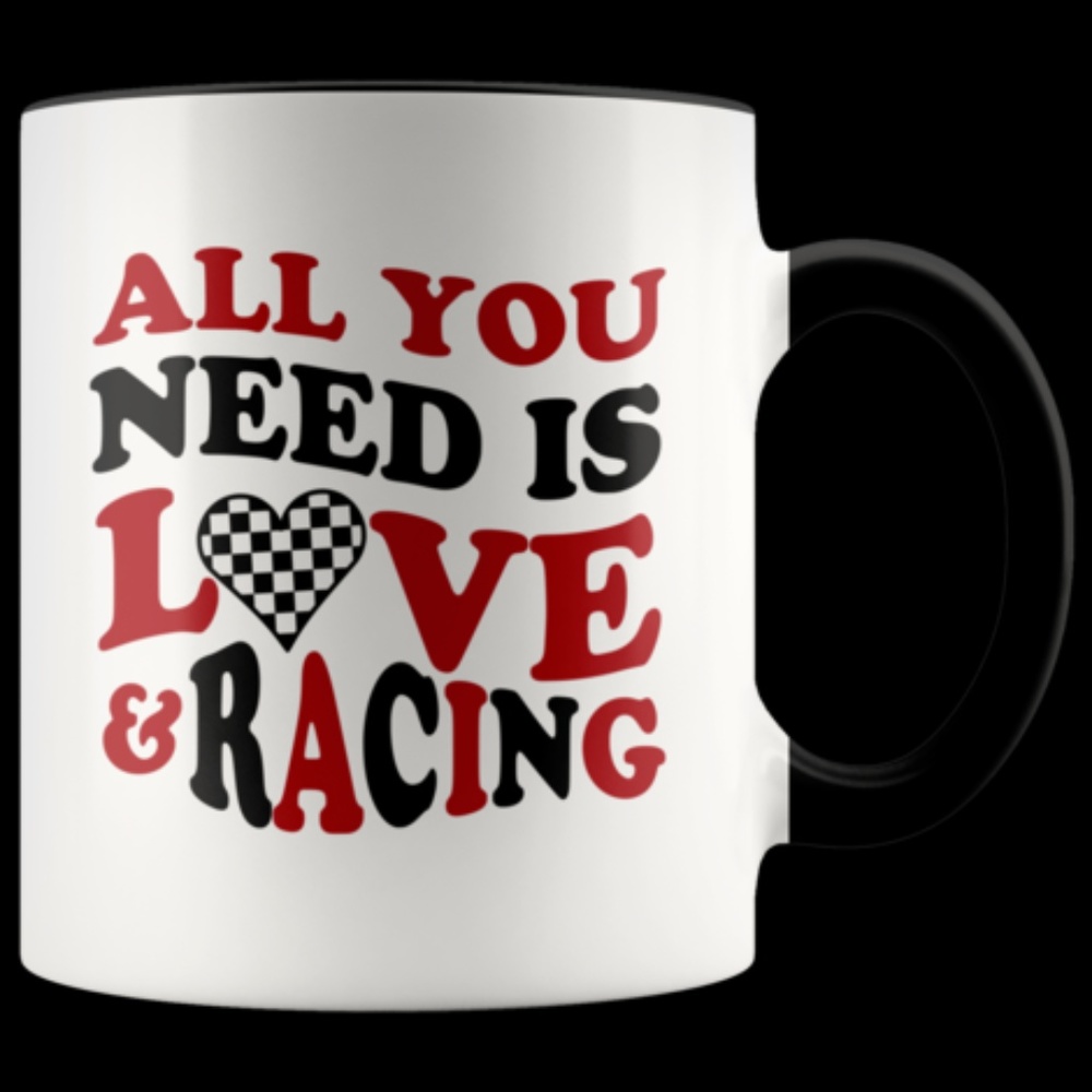 Love & Racing Mug